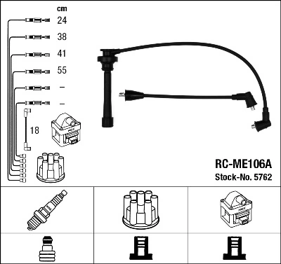Comprar Cable de bujía L 200 K60, K70