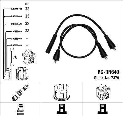 Comprar Juego de cables de alta tensión Renault 9  L42 a bajo precio