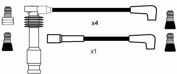 Juego de cables de bujias Bosch B156 precio, desde 39,50 EUR