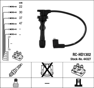 Cable de bujías Hyundai Coupe II coupé comprar en España
