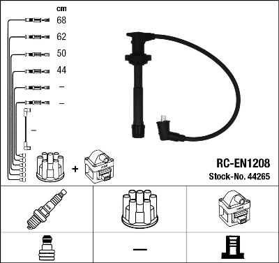 Cables de encendido Almera monovolumen (2000-2005) original desde 41,27 €