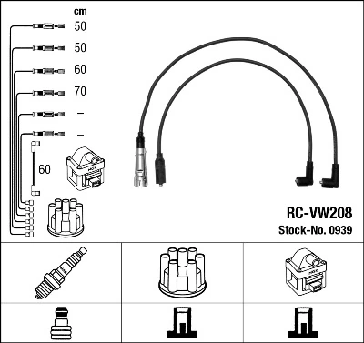 Juego de cables de bujias Skoda Felicia I hatchback (791, 6U1) (1994 - 1997) precio, desde 22,70 EUR