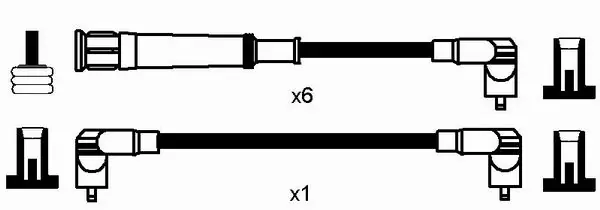 Comprar Juego de cables de alta tensión BMW 5  E39 a bajo precio