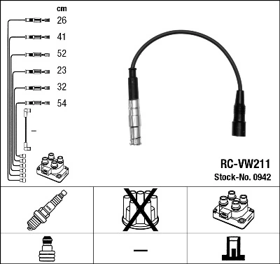 Comprar Cables de bujías Audi 100 C4 4A2