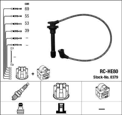Juego de cables de bujias Seiwa 73022 precio, desde 39,95 EUR