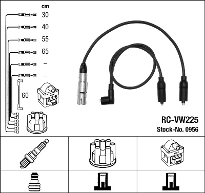 Cables de encendido Volkswagen Passat B3, B4