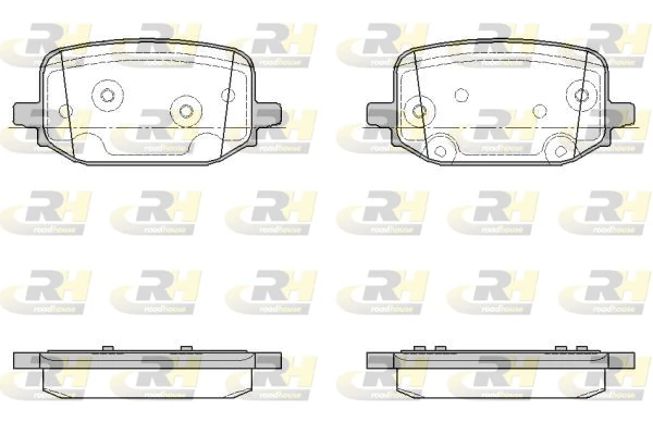 Precio del repuesto Pastillas traseras Explorer  SUV