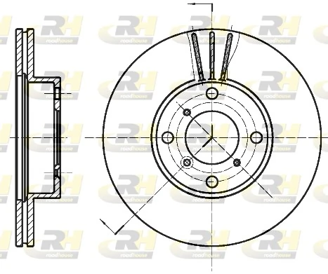 Comprar Disco de freno delantero Suzuki Baleno  EG a bajo precio