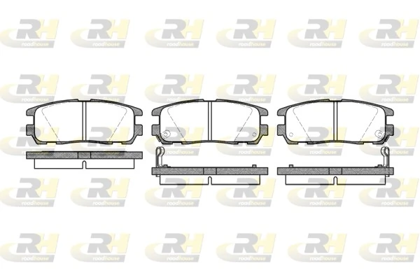 Pastillas traseras de freno Isuzu Trooper desde 27,06 €