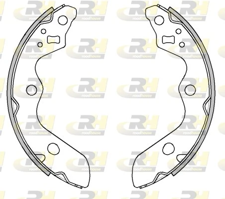 Zapatas de freno traseras Suzuki Swift V (AZ)