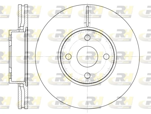 Disco de freno para Ford Transit V