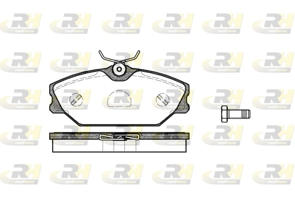 Pastillas delanteras Renault Scenic I (1999-2003)