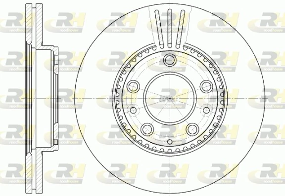 Freno de disco delantero Mazda 6 GY