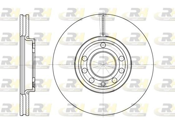 Disco de freno delantero para Opel Vectra  ()