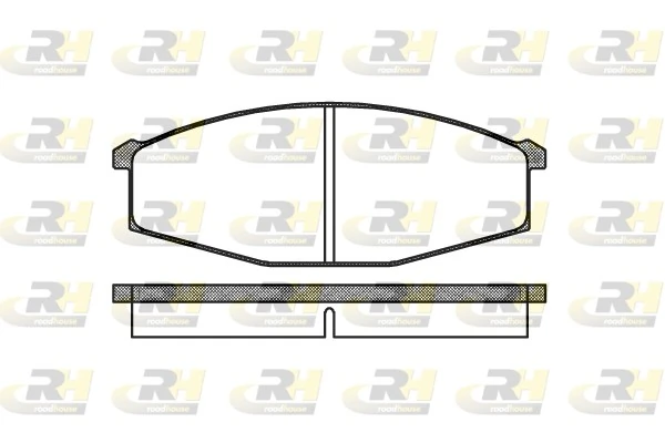 Pastillas de freno delanteras Nissan Patrol Y60