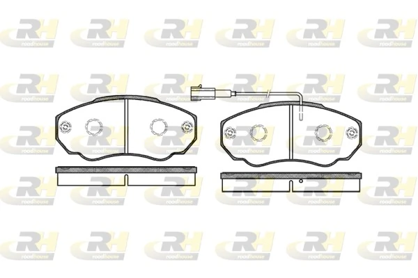 Pastillas de freno delanteras Brembo DP23025