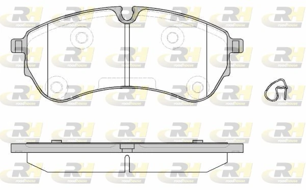 Pastillas de freno delanteras para Volkswagen Crafter  (SYI, SYJ)