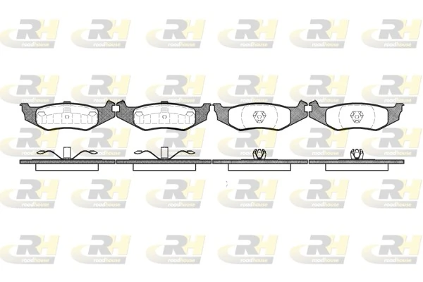 Pastillas traseras Fiat/Alfa/Lancia K05080896AB