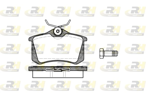 Pastillas de freno traseras Peugeot Partner 1 5F