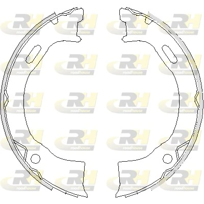 Zapatas de freno de mano para Ford Explorer U2