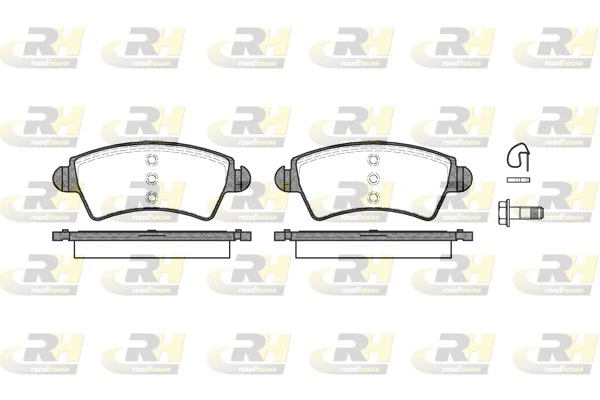 Comprar DP61044 Brembo Pastillas delanteras de freno
