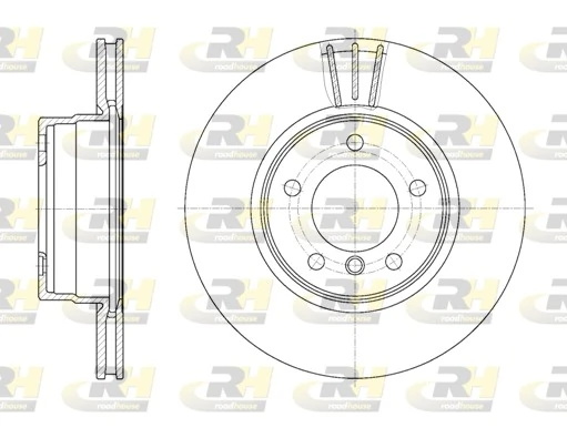 Disco de freno para Mercedes E S124