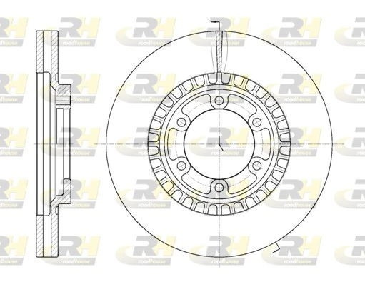 Disco de freno para Hyundai Terracan HP