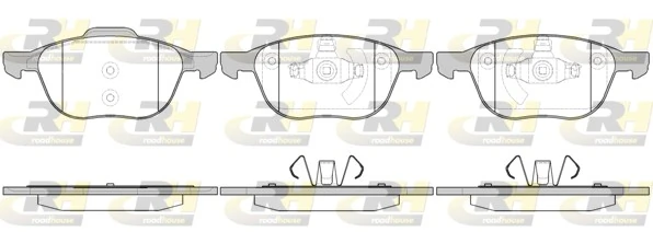 Pastillas de freno delanteras Mazda 3 BL