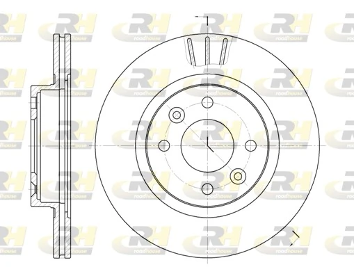Disco de freno Renault 18  (134)