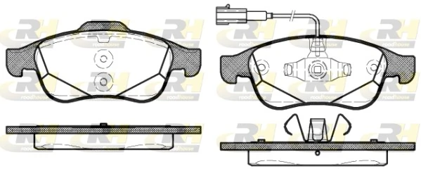 Precio del repuesto Pastillas de freno delanteras Giulietta  hatchback