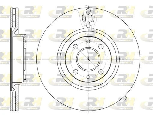 Disco de freno delantero Delta I hatchback (1982-1993) original desde 51,06 €