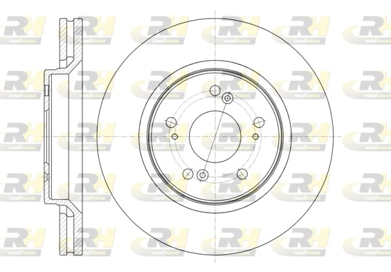 Disco de freno delantero para Honda CR-V  (RE)
