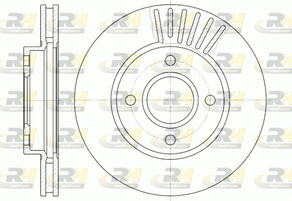 Disco de freno para Ford Mondeo BFP