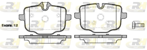 Pastillas traseras de freno BMW X6  desde 43,12 €