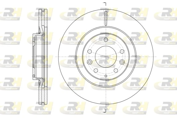Disco de freno delantero para Mazda CX-7  (ER)