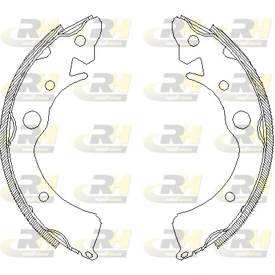 Comprar Zapatas de freno de tambor traseras Honda Civic III AL, AJ, AG, AH a bajo precio