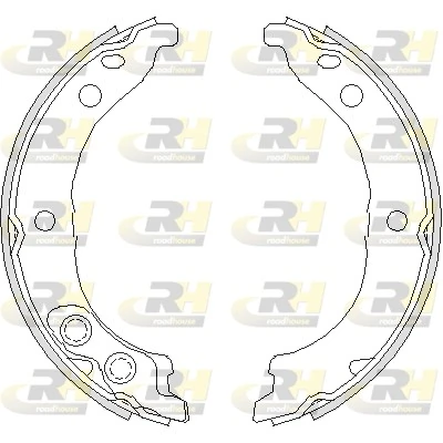 Zapatas de freno de mano para Citroen Jumper 244