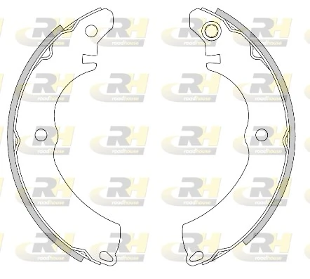 Comprar Zapatas de freno de tambor traseras Chery QQ6  S21 a bajo precio