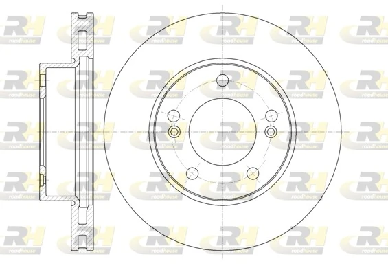 Disco de freno delantero SsangYong Rodius  monovolumen comprar en España