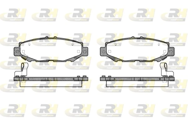 Pastillas traseras Toyota SUPRA  (JZA80)