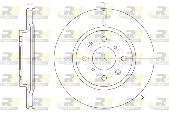 Disco de freno para Suzuki Swift MZ, EZ