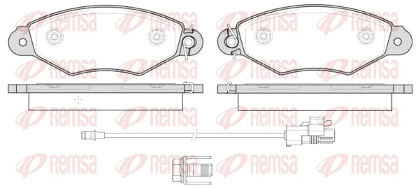 Pastillas de freno delanteras Renault Kangoo 1 KC0, KC1