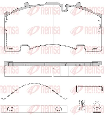 Comprar K011471K50 Knorr-bremse Pastillas de freno traseras