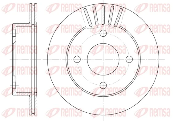 Disco de freno delantero Micra  hatchback (1982-1992) original desde 29,68 €
