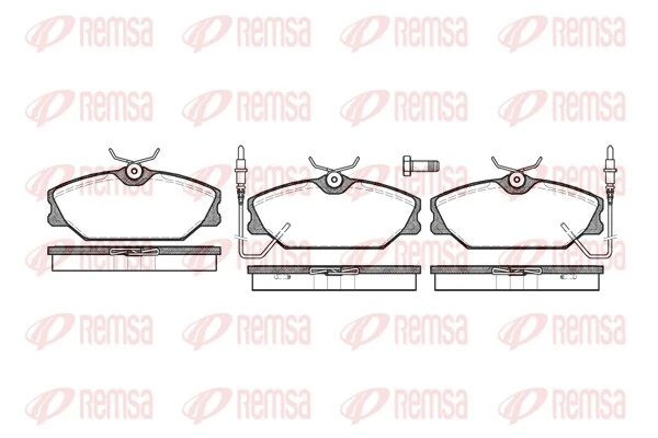 Pastillas de freno 7701202289 Renault (RVI)