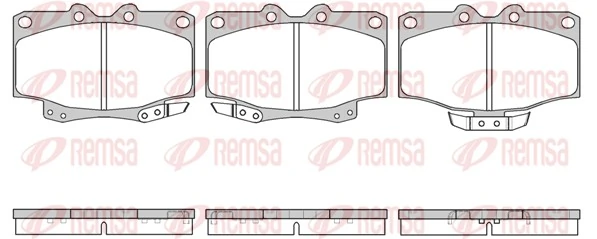 Pastillas de freno 0449160110 Toyota