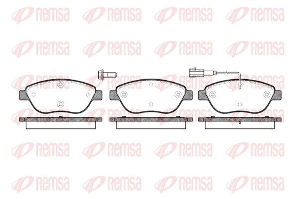 Pastillas delanteras Fiat Doblo I (2001-2010)