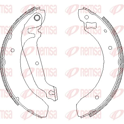  Zapatas de freno Ford Sierra 2