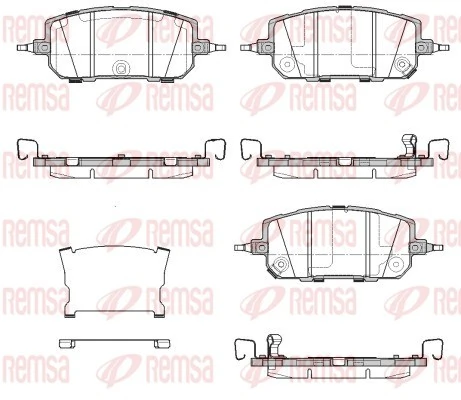 Comprar DNYJ3328Z Mazda Pastillas delanteras de freno