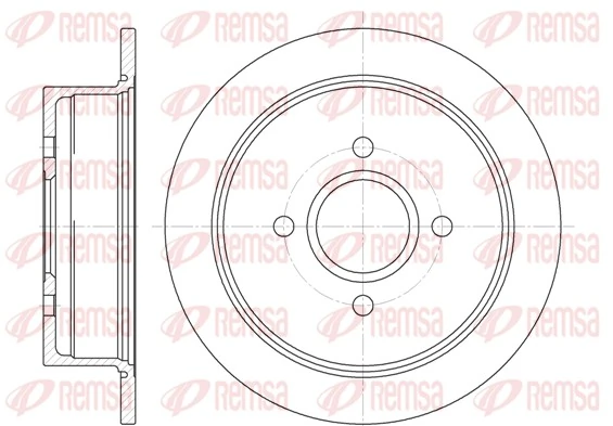 Comprar Disco de freno trasero Ford Escort  AVL a bajo precio